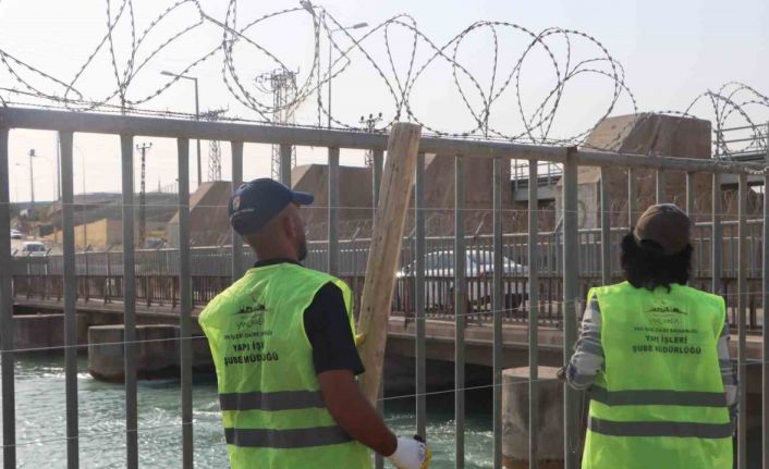 Şanlıurfa’da sulama kanalında can güvenliği için tel örgü önlemi