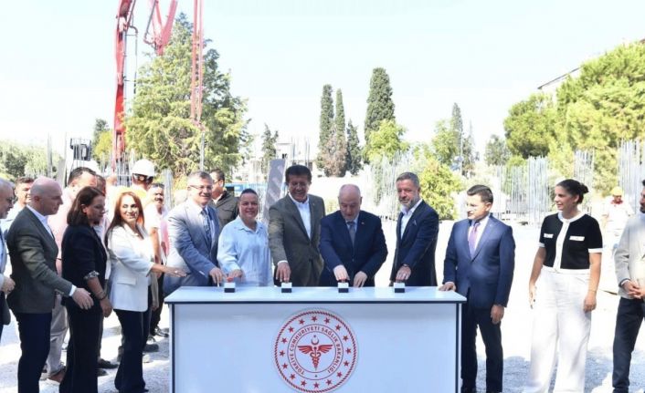 Sarayköy’e kazandırılacak sağlık kompleksinin temeli atıldı