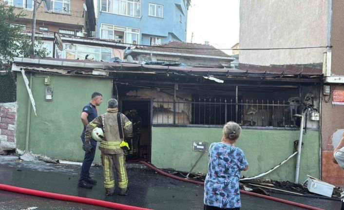 Sarıyer’de gecekondu yangını: 2 ağır yaralı
