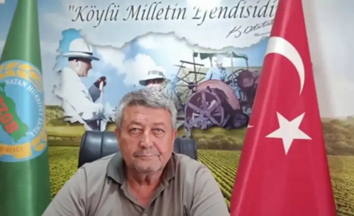 Saruhanlı Ziraat Odası Başkanı Aydoğan Okur: "Deniz suyunu arıtarak kullanıma sunsunlar"