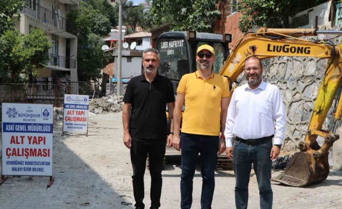 Savuca Mahallesi’ndeki sorununa ASKİ kalıcı çözüm getiriyor