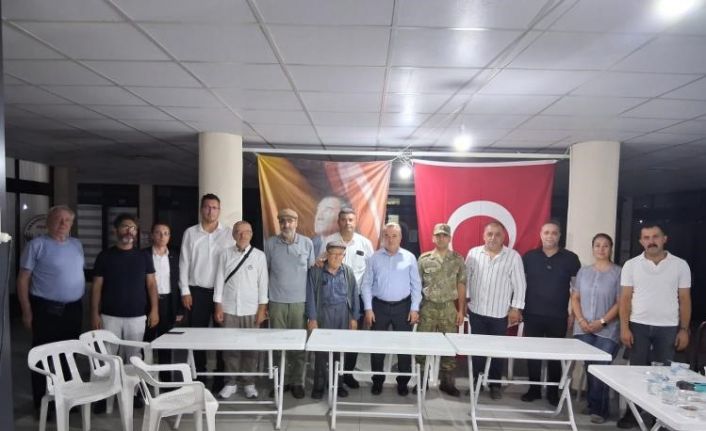 Şehit aileleri ve gazilerle aşure programında buluştu