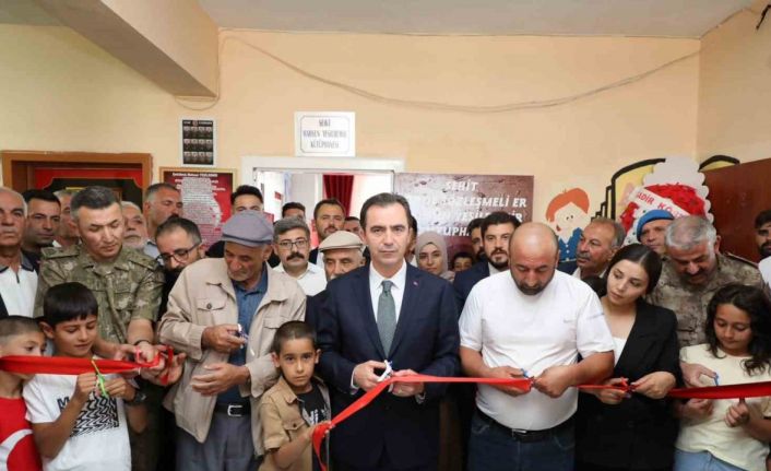 Şehit Yeşildemir’in adına köyünde kütüphane açıldı