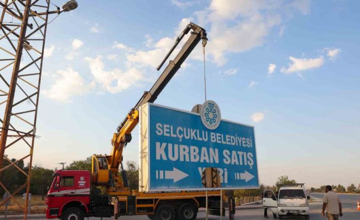 Selçuklu Belediyesi’nden şehir estetiğine katkı sağlayacak uygulama