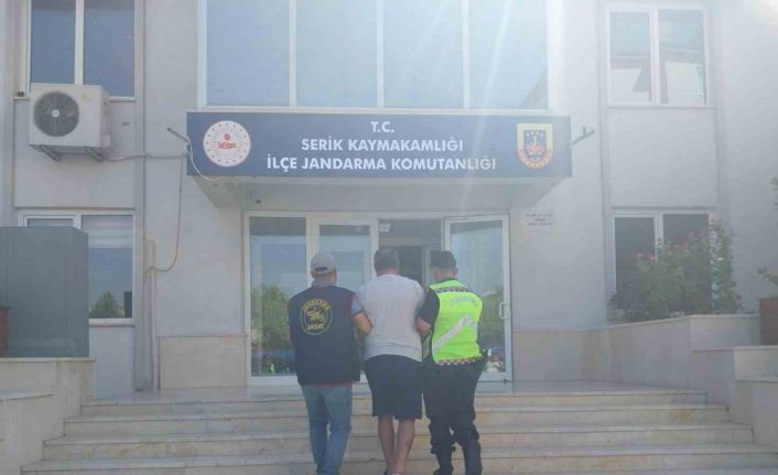 Serik’te 29 yıl 5 ay kesinleşmiş hapis cezası bulunan hükümlü yakalandı