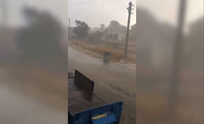 Seyitgazi’de ağustos ayında sağanak yağış