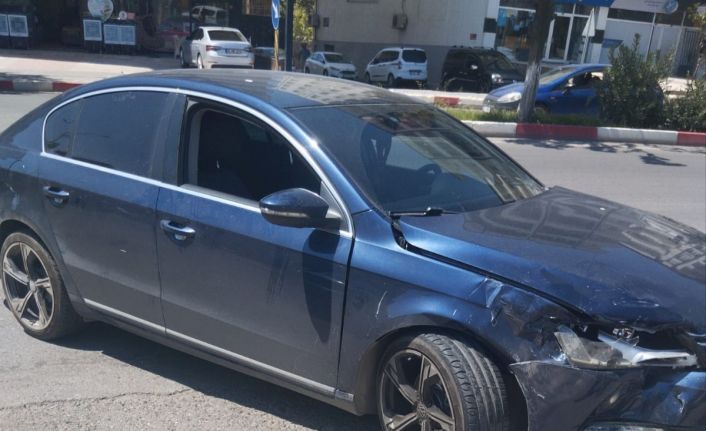 Siirt’te maddi hasarlı trafik kazası meydana geldi