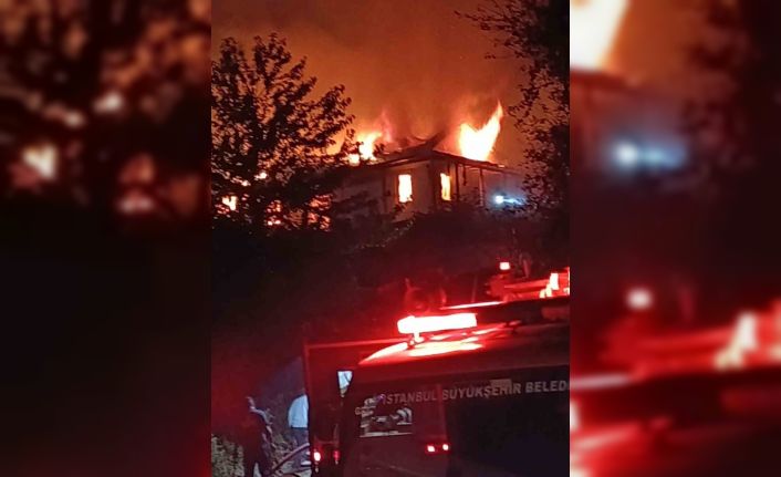 Şile’de alkollü şahıs kaldığı evi yaktı
