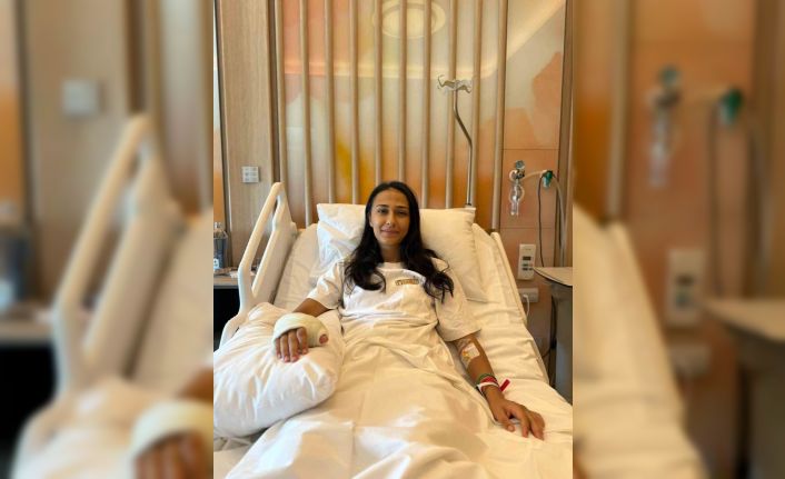 Simge Aköz, elinden operasyon geçirdi