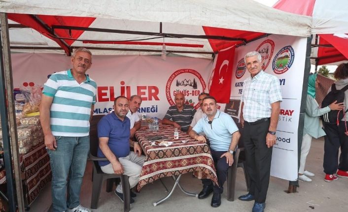 Sincan Park’ta farklı yörelerden gelen ürünler ziyaretçilerle buluşuyor