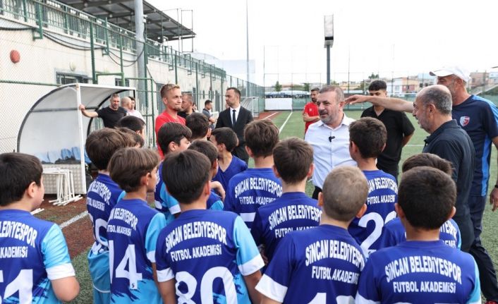 Sincan’da Yaz Futbol Okulu başlıyor