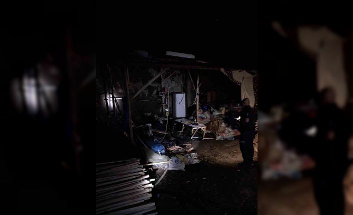 Sındırgı’da marangoz atölyesinde yangın paniği