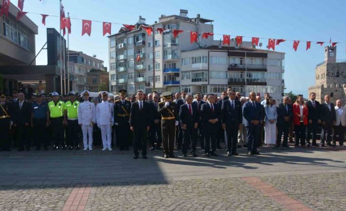 Sinop’ta 30 Ağustos Zafer Bayramı kutlandı