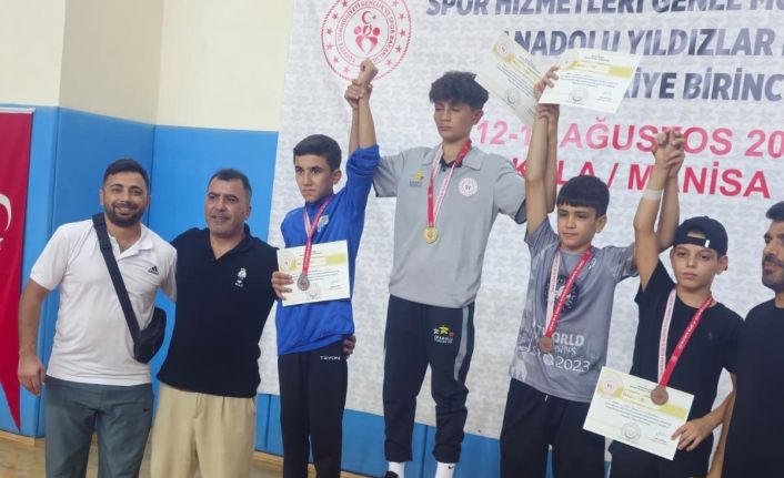 Şırnaklı sporcu, 600 sporcu arasından Türkiye 2.’si oldu