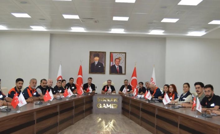 Şırnak’ta bölgesel deprem tatbikatı öncesi kritik hazırlık toplantısı