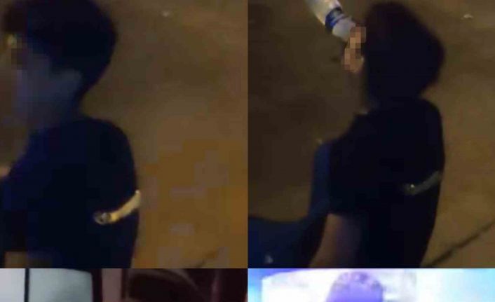 Sırtında bıçakla hastaneye kaldırıldı