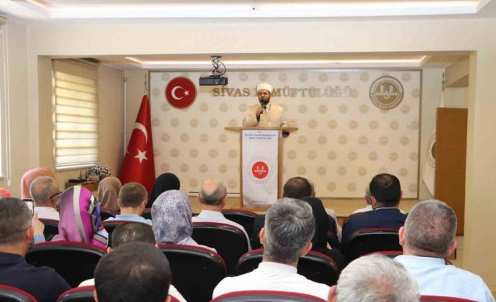 Sivas Müftülüğünde görev değişimi