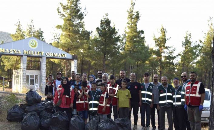 Sivil toplum kuruluşlarından ormanda temizlik seferberliği