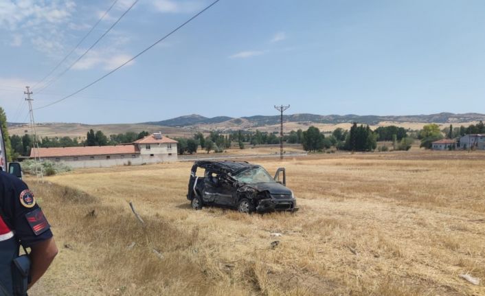 Sorgun’da trafik kazası: 1 ölü 1 yaralı