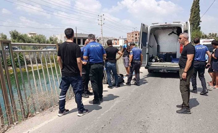 Sulama kanalında erkek cesedi bulundu