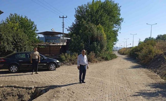 Sultanhisar’da yıllardır beklenen menfez köprü çalışması tamamlandı