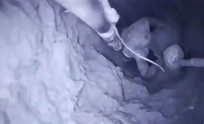 Suriye’de kuyuya düşen çocuk kurtarılarak tedavi için Şanlıurfa’ya getirildi