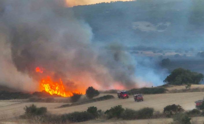 Susurluk’taki orman yangınına müdahale sürüyor
