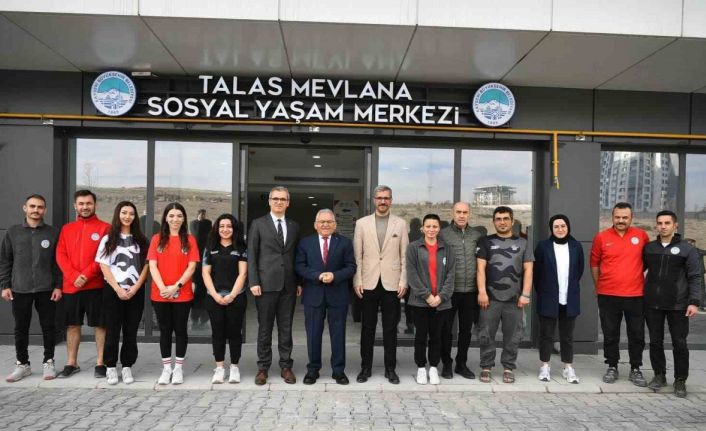 Talas Mevlana Sosyal Yaşam Merkezi tanıtılacak