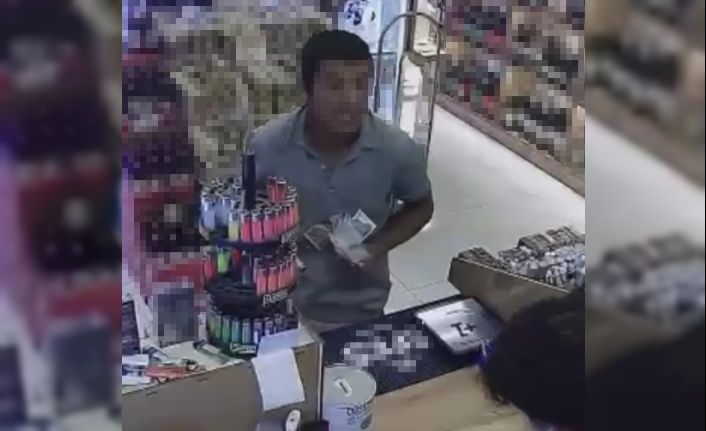 Tanınmamak için tıraş olan yabancı uyruklu soyguncu tutuklandı