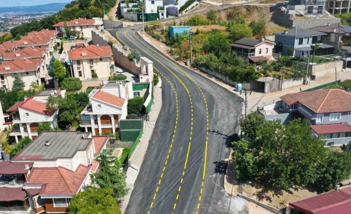 Tantaoğlu Caddesi’ne bin 500 ton aşınma asfaltı serildi