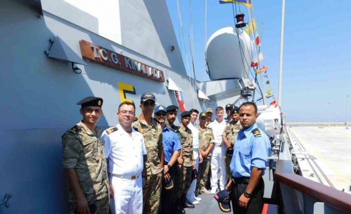 TCG Kınalıada’dan Bingazi’ye liman ziyareti