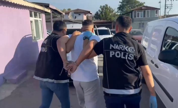 Tekirdağ’da bonzai içeceği pazarlayan torbacıya özel operasyon