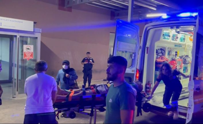 Tekirdağ’da çoban köpeğine çarpan motosikletli yaralandı