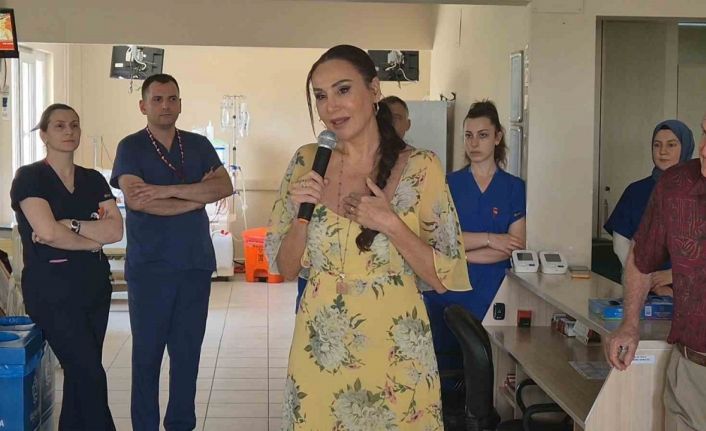 Tekirdağ’da diyaliz hastalarına zihinsel egzersiz desteği: Hastalara Şenkal sürprizi