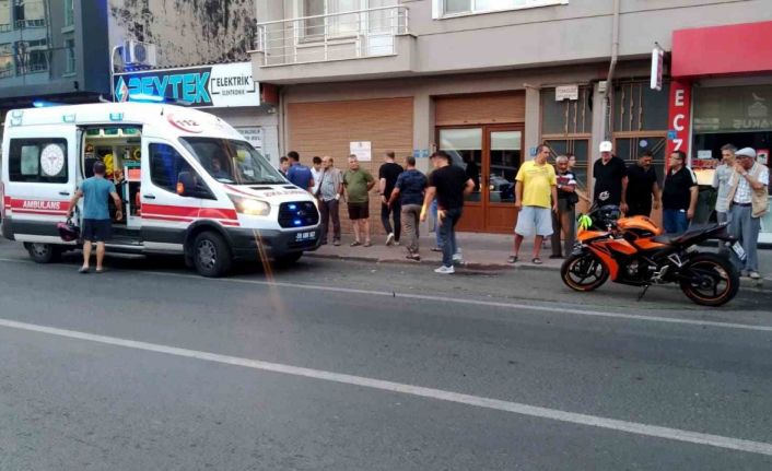 Tekirdağ’da motosiklet ile otomobil çarpıştı: 1 yaralı