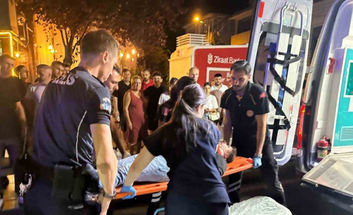 Tekirdağ’da motosiklet kazası: Kask hayat kurtardı