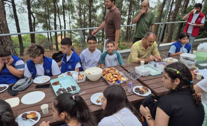 Tekirdağ’da öğrencilerden orman kahramanlarına duygulandıran mektuplar