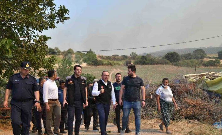 Tekirdağ’da orman yangını mağdurlarına destek: 22 termal çadır dağıtıldı