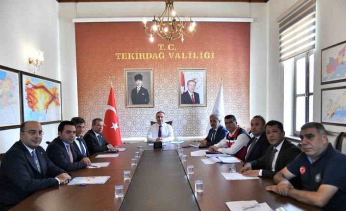 Tekirdağ’da sosyal konut alanları için toplantı yapıldı