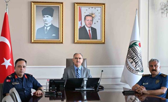 Temmuz ayı asayiş ve güvenlik değerlendirme toplantısı gerçekleştirildi