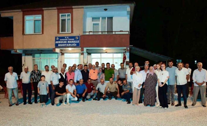 Terme’de 6 kilometrelik yol sevinci: "Verilen söz tutuldu"