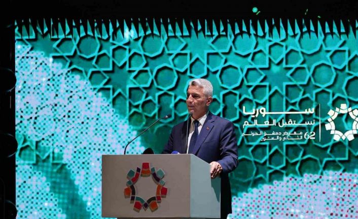 Ticaret Bakanı Bolat, 62. Şam Uluslararası Fuarı açılışında konuştu