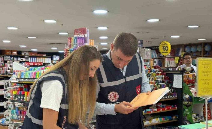 Ticaret Bakanlığı’ndan 2025-2026 eğitim öğretim yılı öncesinde kırtasiye ve okul ürünlerine denetim