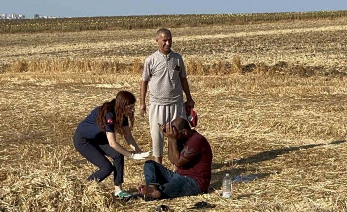 Tırı yandı, yaralandı, "Beni burada bırakın" diyerek yere yatıp ağladı
