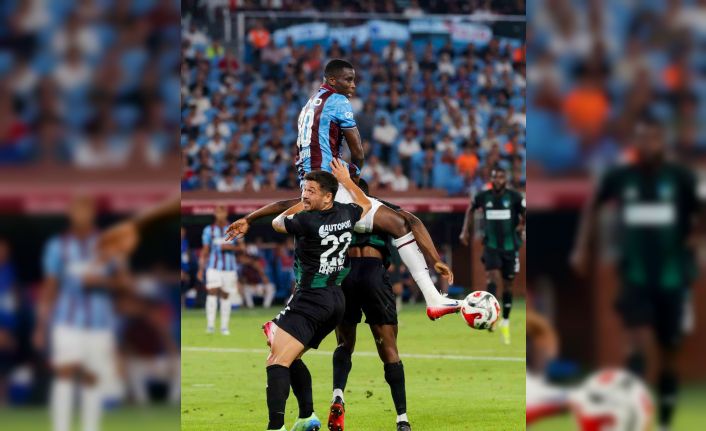 Trendyol Süper Lig: Trabzonspor: 1- Kocaelispor: 0 (Maç sonucu)