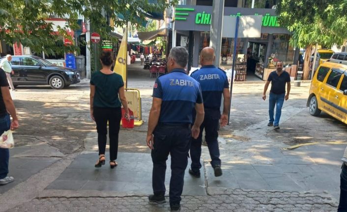 Tunceli’de kaldırım işgaline yönelik denetim: 9 esnafa para cezası