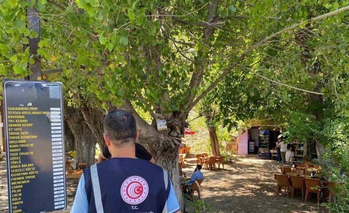 Tunceli’de ürün denetimlerinde 3 işletmeye yaptırım uygulandı