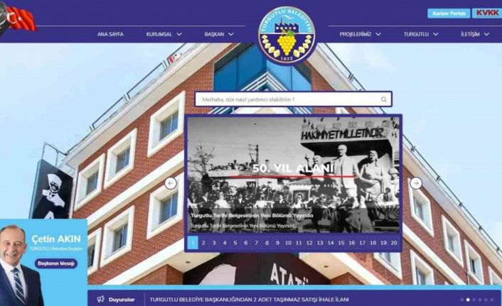 Turgutlu Belediyesinden bir yenilik daha