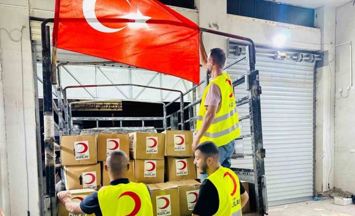 Türk Kızılay’dan Batı Şeria’ya bin 200 gıda kolisi