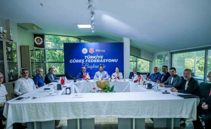 Türkiye Güreş Federasyonu Yönetim Kurulu’ndan istişare toplantısı